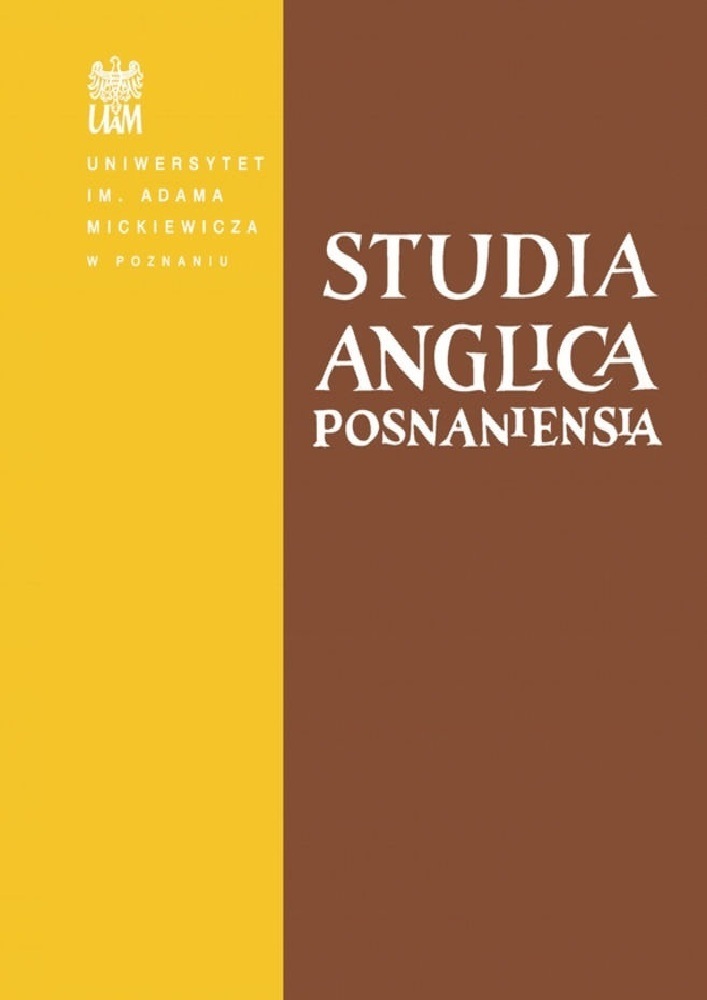 Journal cover Studia Anglica Posnaniensia, volume 51, no. 3, year 2016
