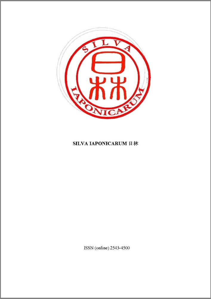 Journal cover Silva Iaponicarum, volume 68, year 2022