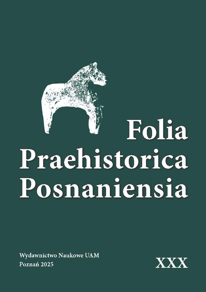 Okładka czasopisma Folia Praehistorica Posnaniensia, tom 30, rok 2025