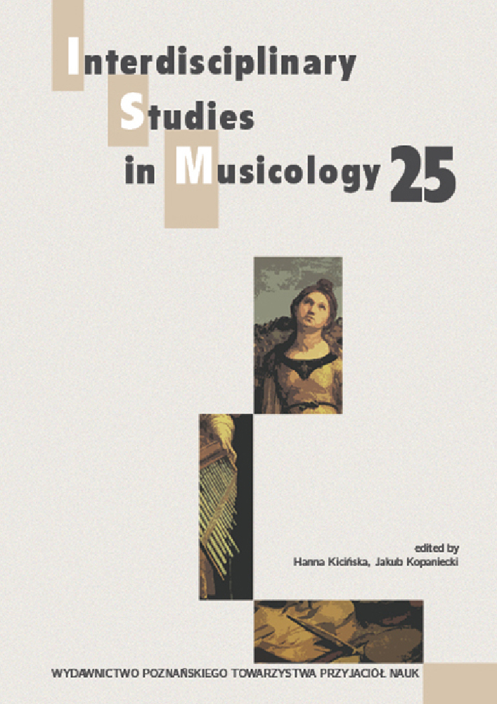 Okładka czasopisma Interdisciplinary Studies in Musicology, tom 25, nr 25, rok 2025, tytuł Interdisciplinary Studies in Musicology 