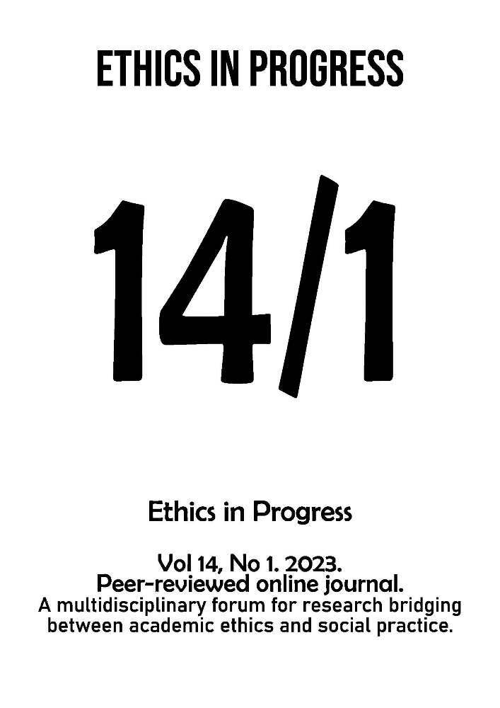 Ethics in Progress (ISSN 2084-9257). Vol. 14 (2023). No. 1