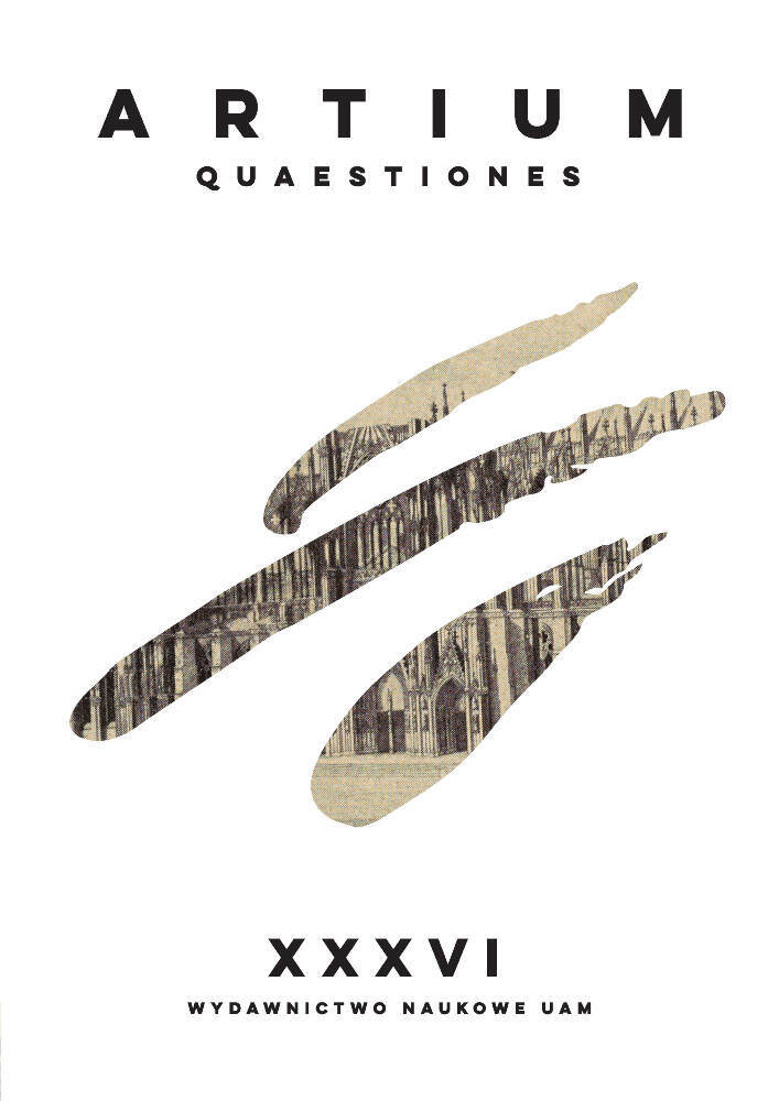 Journal cover Artium Quaestiones, no. 36, year 2025