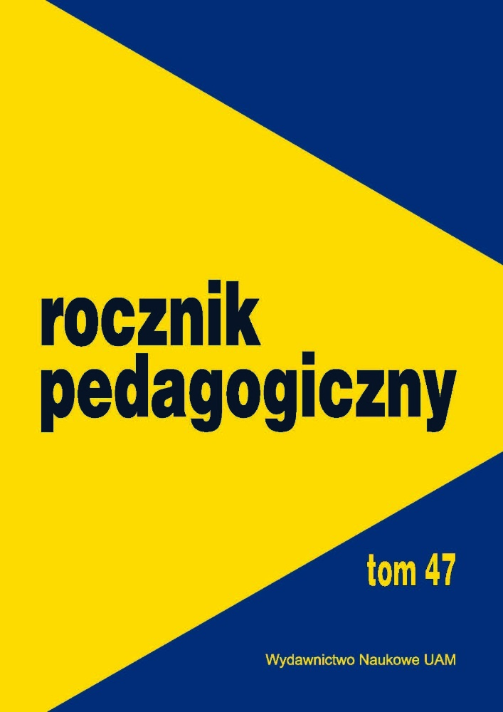 Journal cover Yearbook of Pedagogy, volume 47, year 2024, title Yearbook of Pedagogy