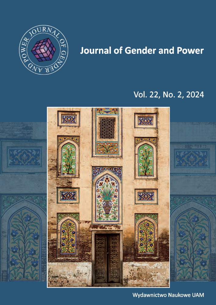 Journal cover Journal of Gender and Power, volume 22, no. 2, year 2024