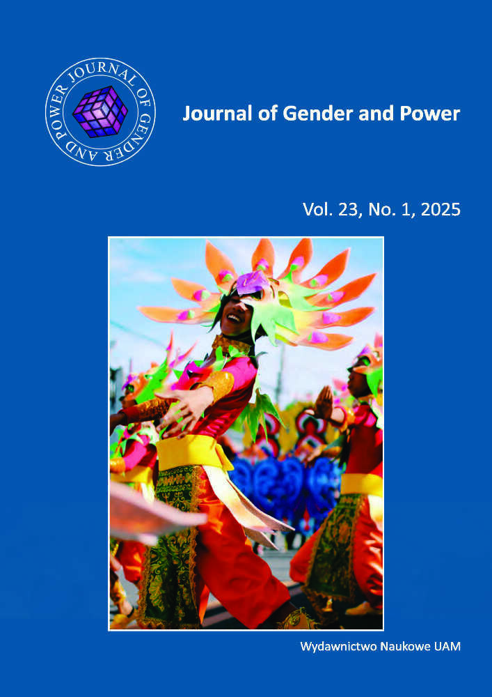Journal cover Journal of Gender and Power, volume 23, no. 1, year 2025